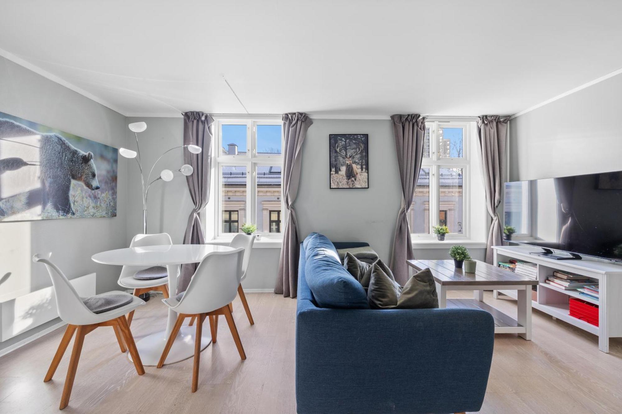 Beautiful Space With Balcony Осло Экстерьер фото